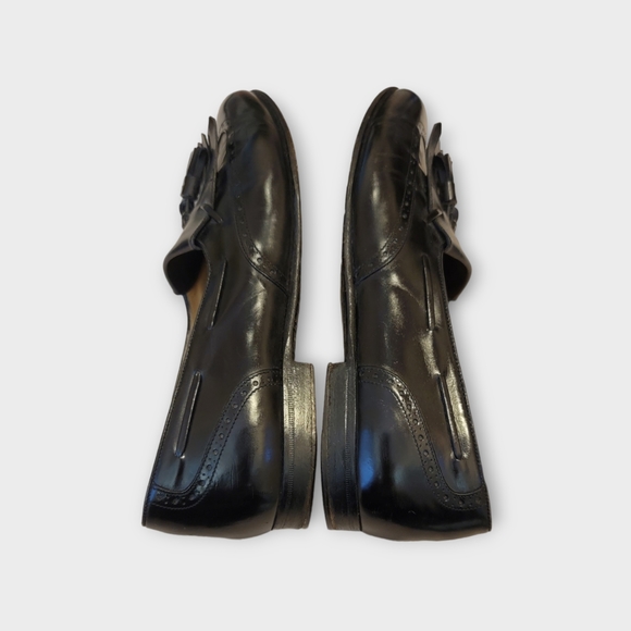 Salvatore Ferragamo Black Patent Leather Loafers main image 5